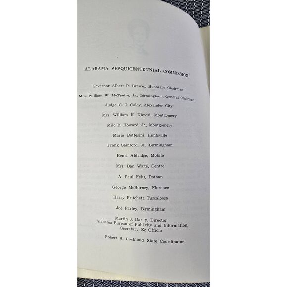 150 Alabama First Lady's Cookbook Delicious Southern Recipes 1969 Signed Rare H - Picture 3 of 10